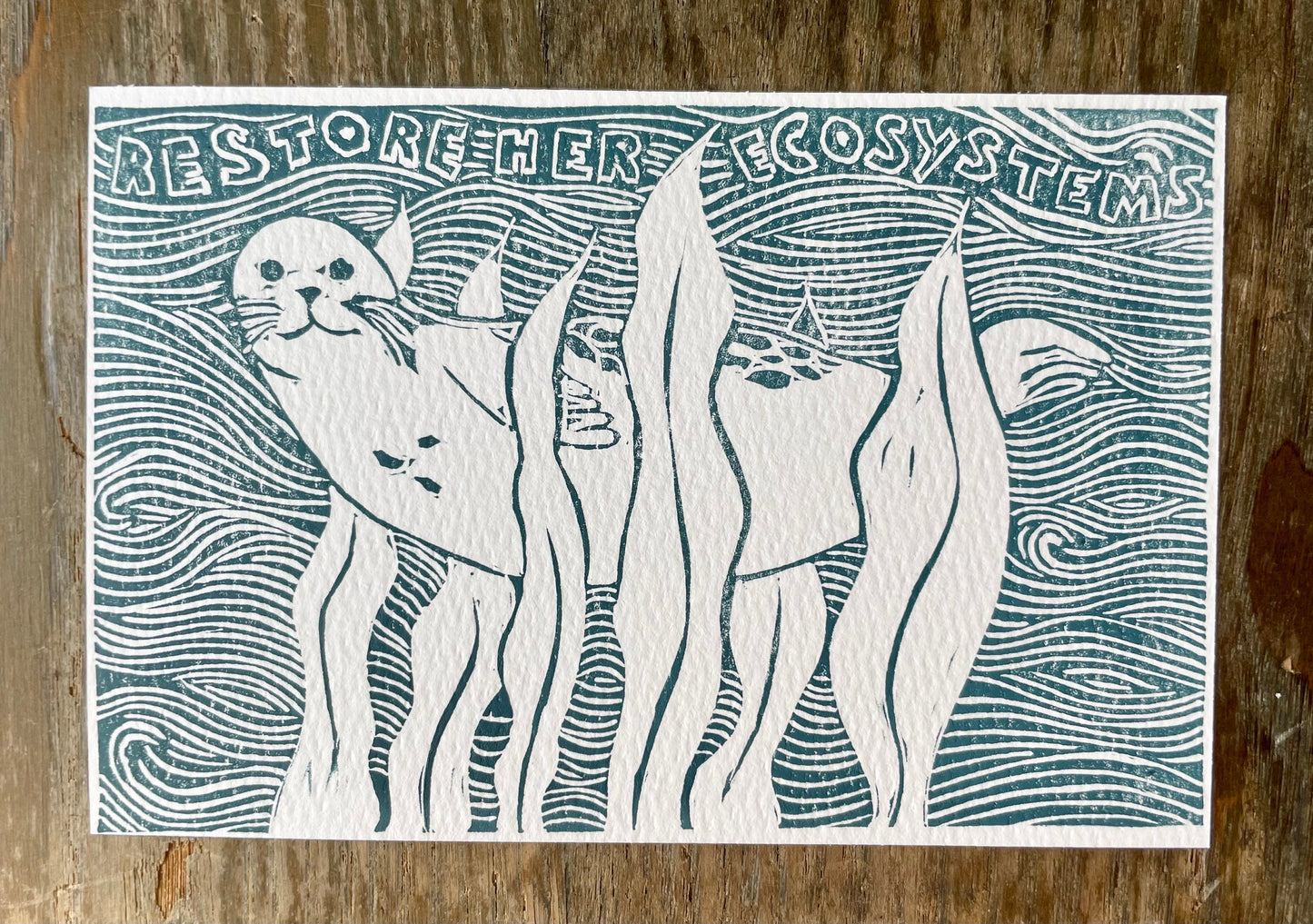 Restore Her Ecosystems Postcard