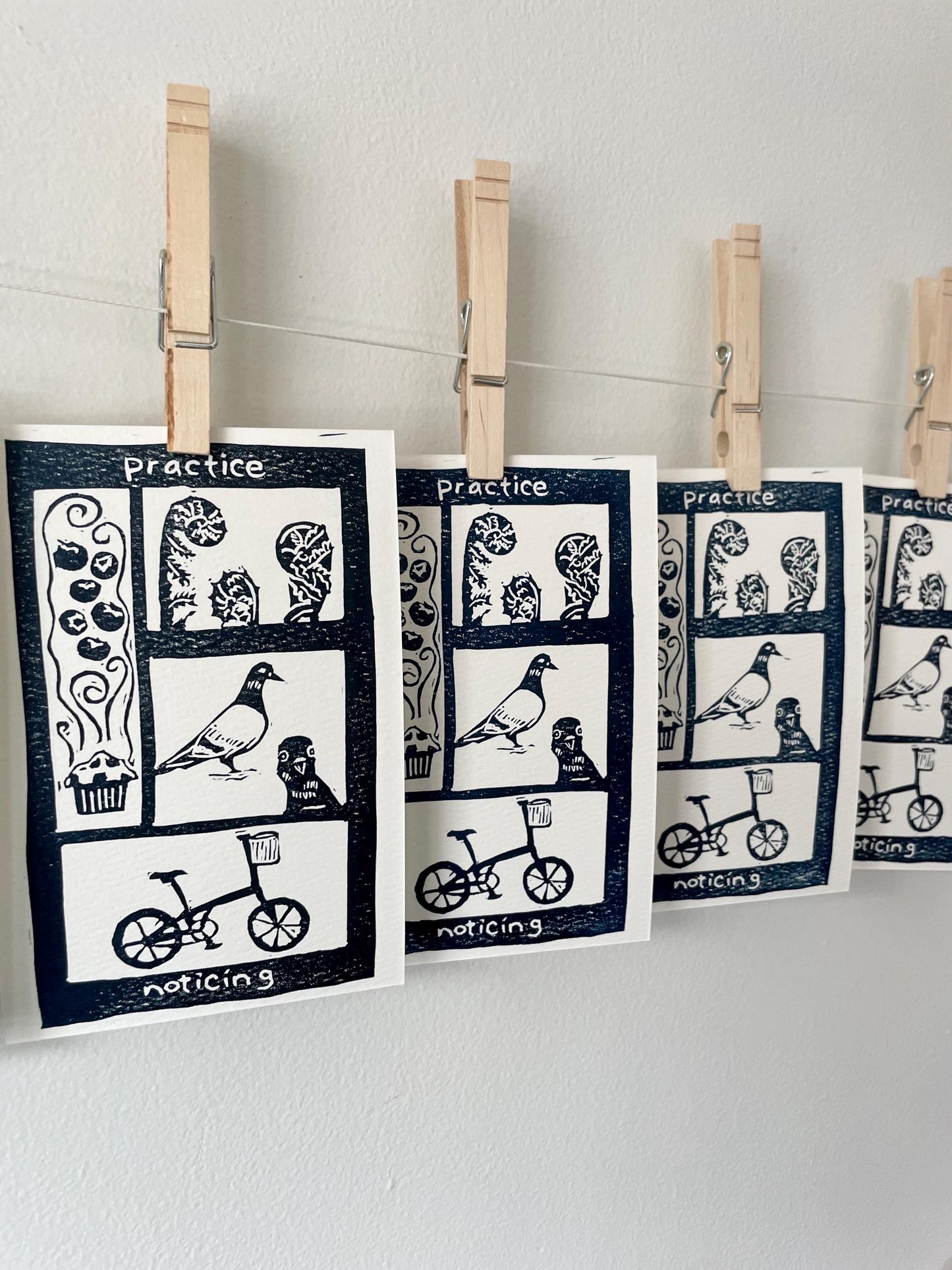 Practice Noticing Postcard