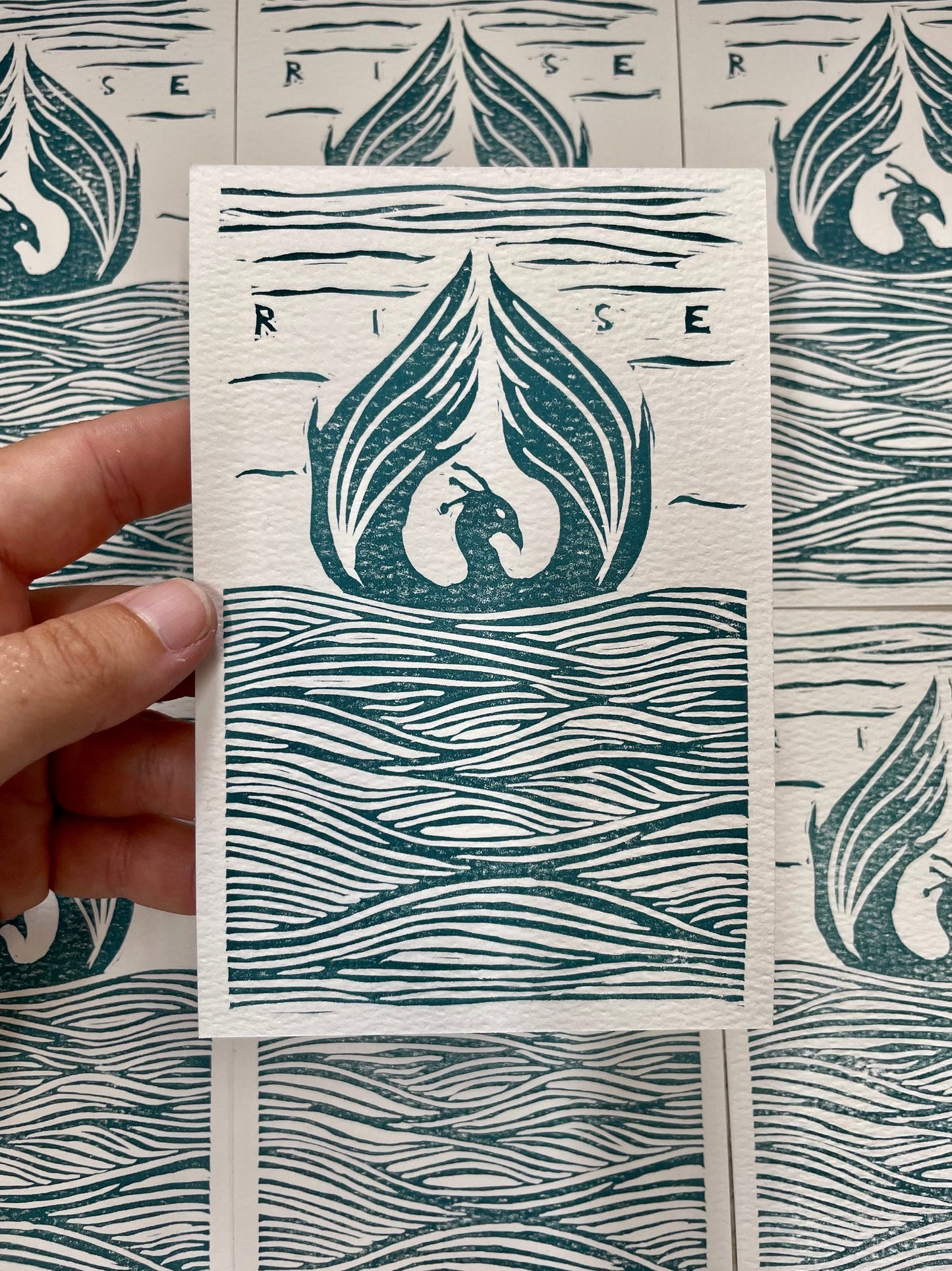 Phoenix Rise Postcard