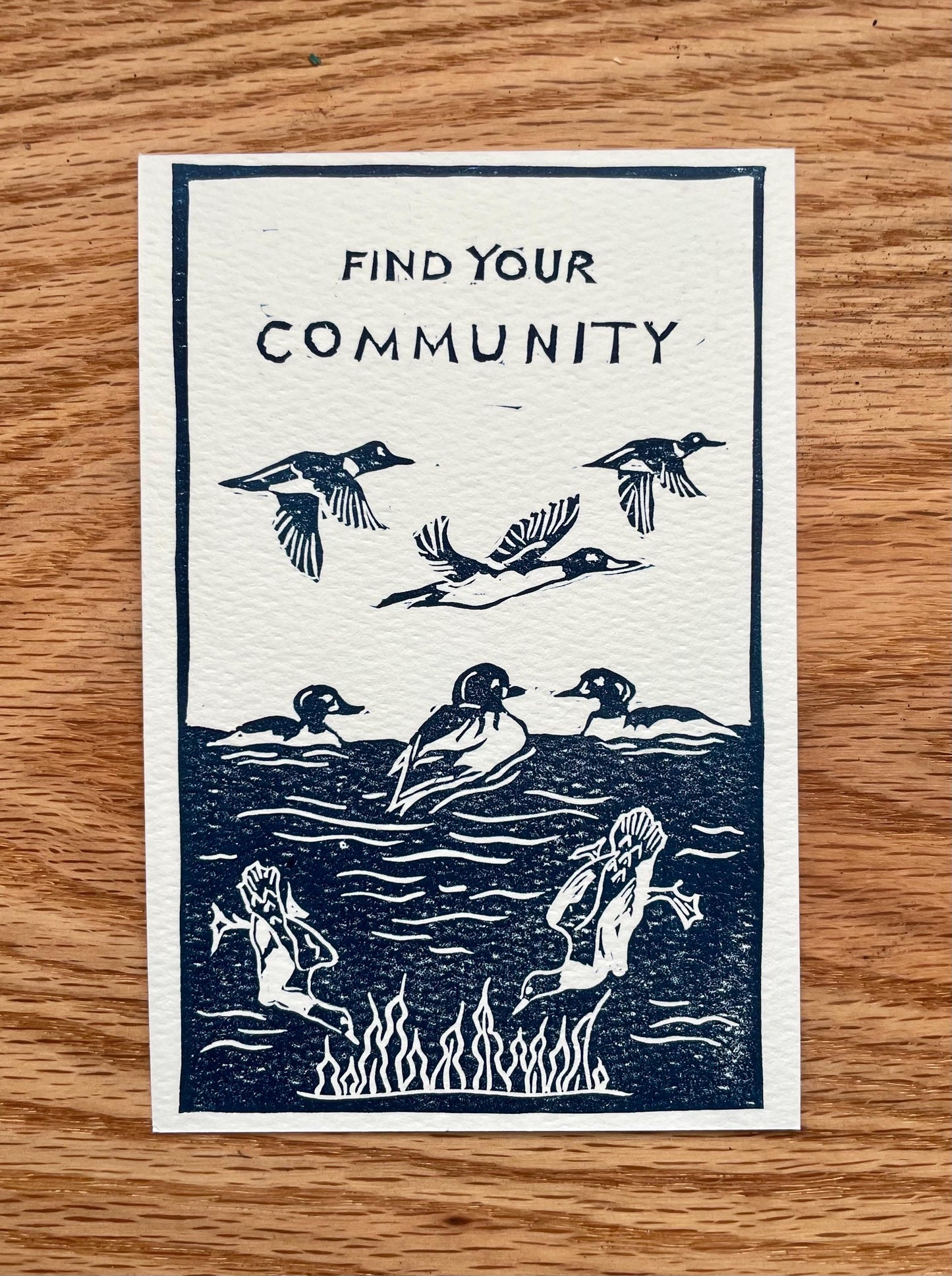 Find Your Community Postcard