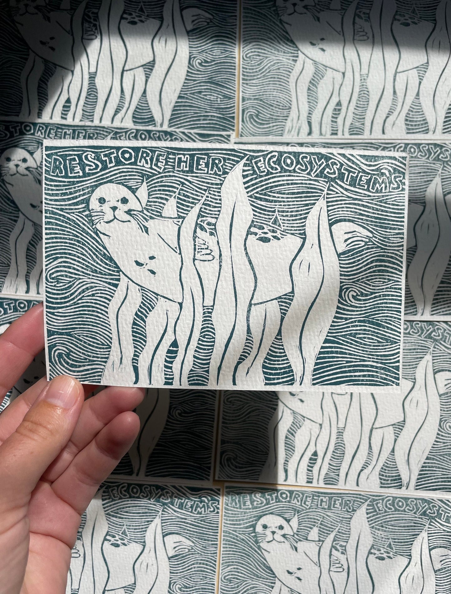 Restore Her Ecosystems Postcard