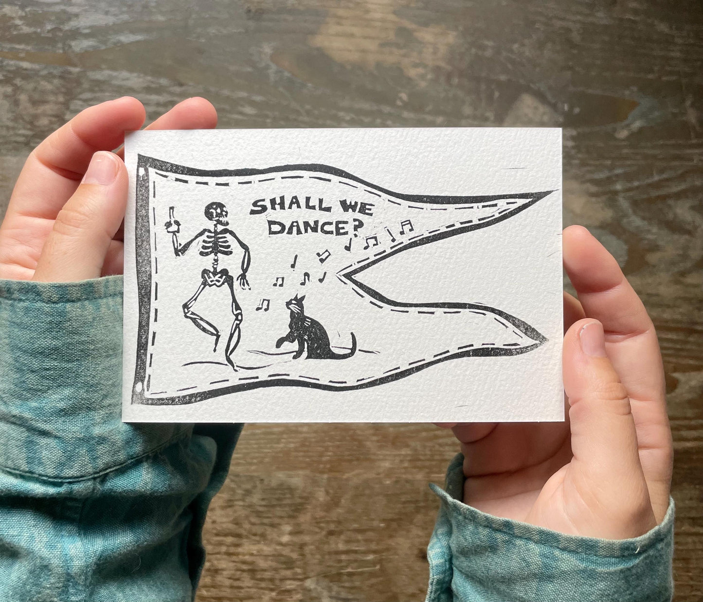 Shall We Dance Postcard