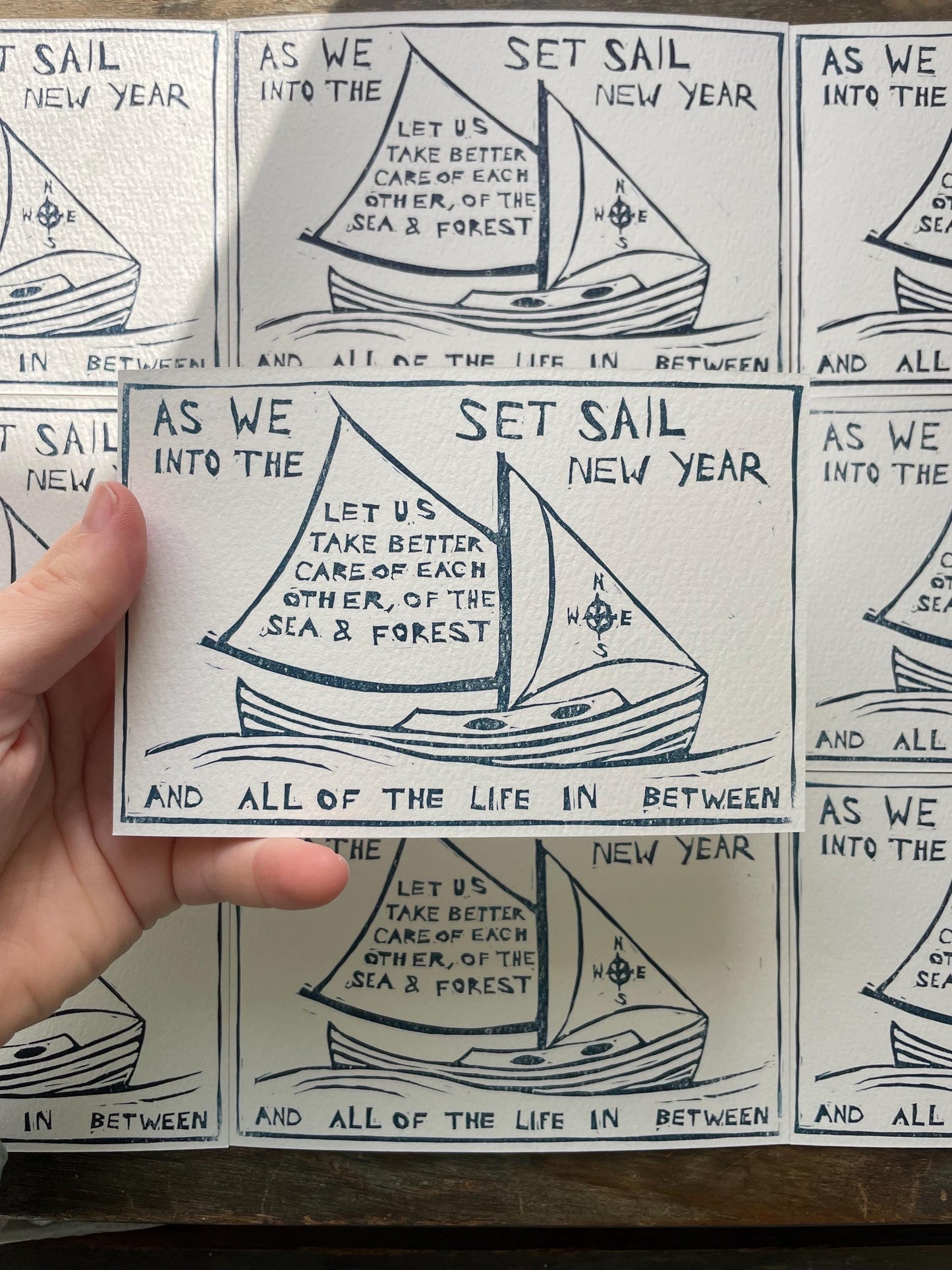 New Year Postcard