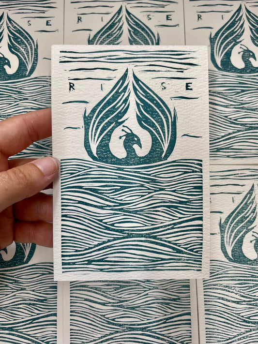 Phoenix Rise Postcard