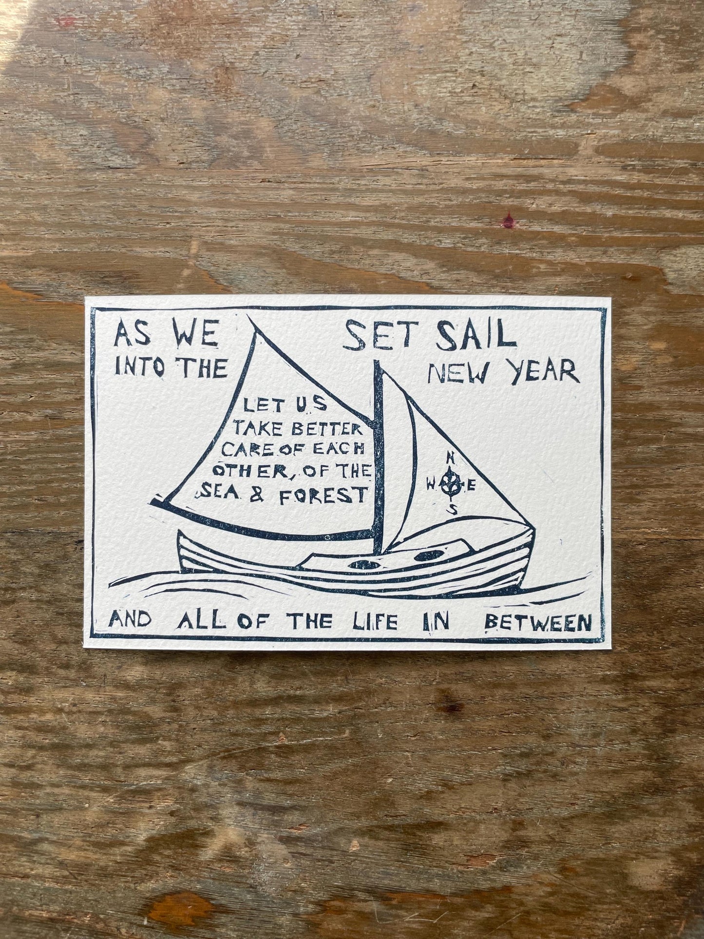 New Year Postcard