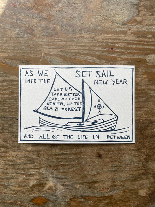 New Year Postcard
