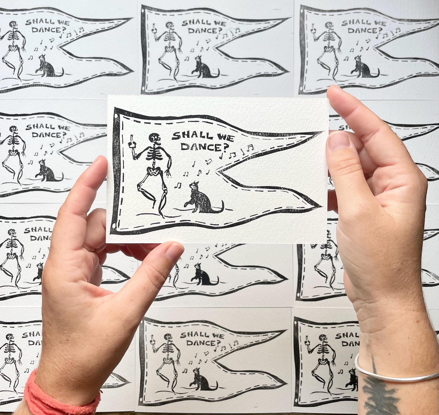 Shall We Dance Postcard