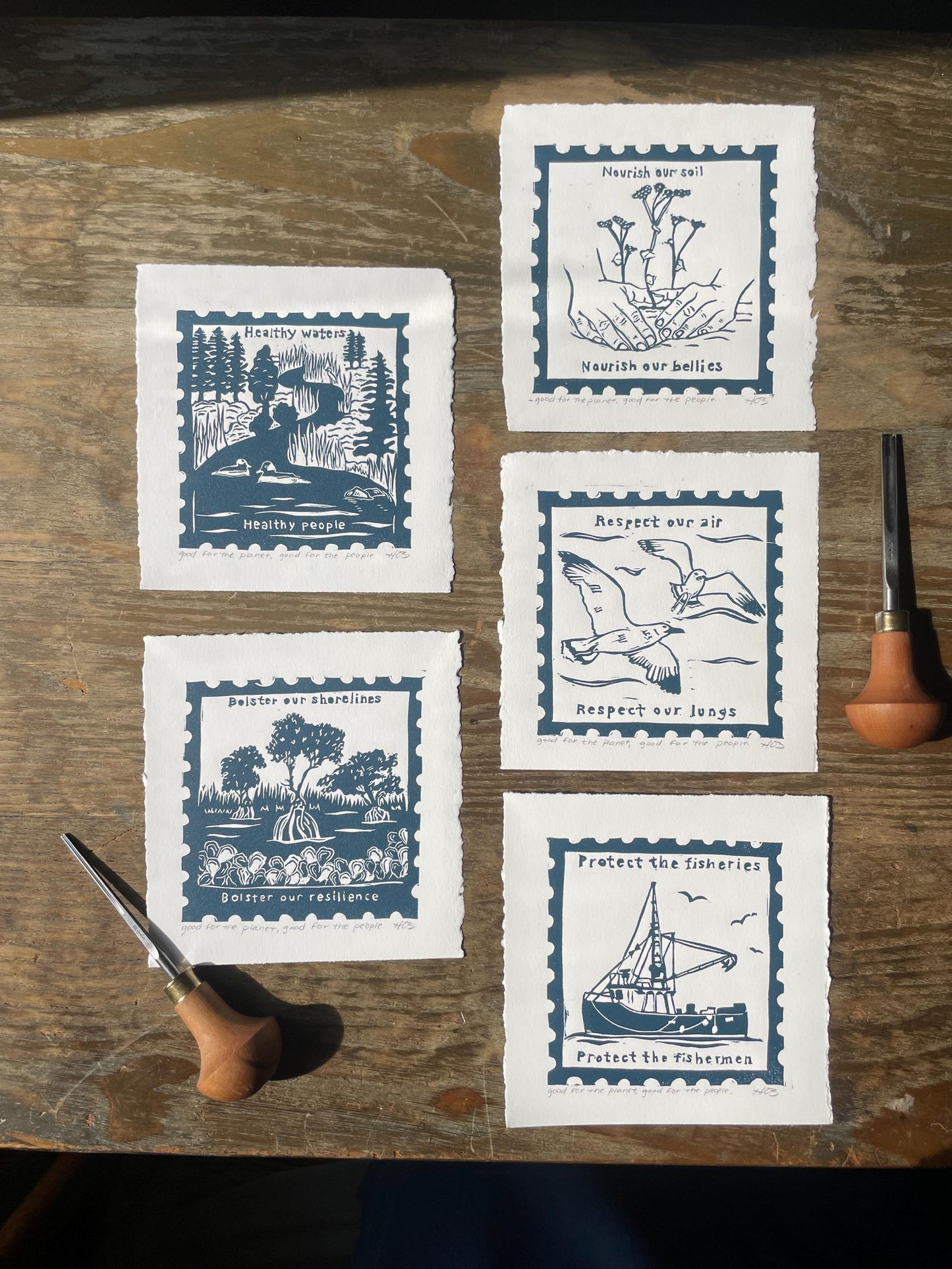 Postal Samp Mini Prints